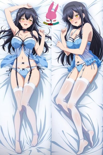 画像1: cosabc  等身抱き枕カバー　久島鴎【同人】等身大 抱き枕カバー 2wayトリコット 160×50cm 高品質 セクシー美女 (1)