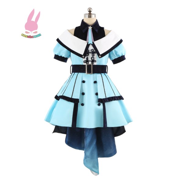 画像10: cosabc LoveLive!SuperStar!!星团Liella!澁谷かのん　唐可可 風 コスプレ衣装 イベント 演出服 二次会 コスチューム パーティー ハロウィン (10)