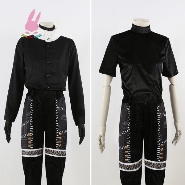 画像5: cosabc ツイステッドワンダーランド ツイステ deuce　デュース・スペード風 コスプレ衣装 イベント 演出服 二次会 コスチューム パーティー ハロウィン (5)