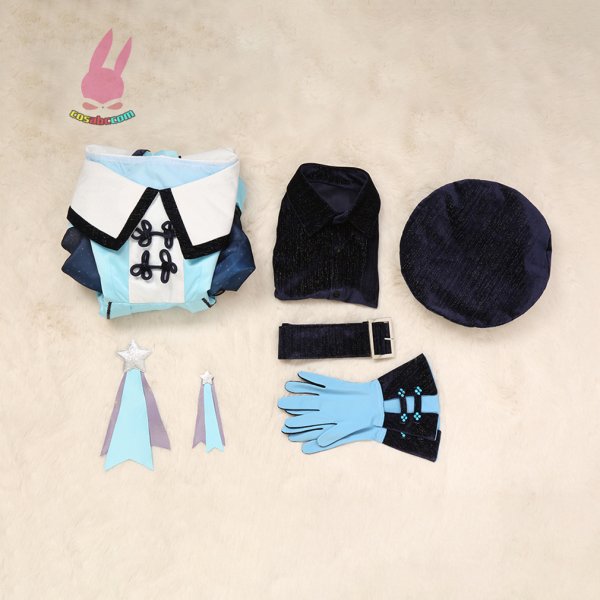 画像15: cosabc LoveLive!SuperStar!!星团Liella!澁谷かのん　唐可可 風 コスプレ衣装 イベント 演出服 二次会 コスチューム パーティー ハロウィン (15)