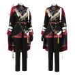 画像2: cosabc あんさんぶるスターズ knights 朱桜司風 コスプレ衣装 イベント 演出服 二次会 コスチューム パーティー ハロウィン (2)