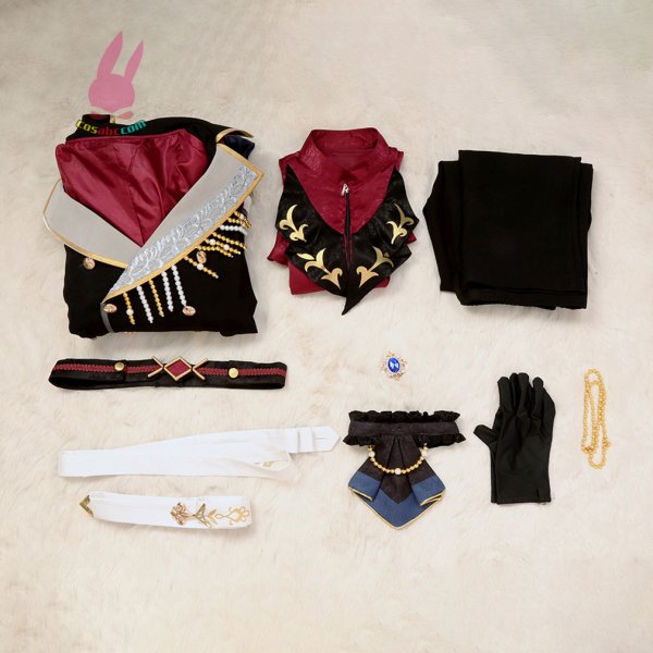 画像8: cosabc あんさんぶるスターズ knights 朱桜司風 コスプレ衣装 イベント 演出服 二次会 コスチューム パーティー ハロウィン (8)