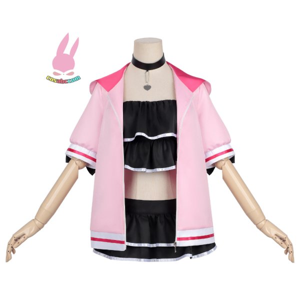 画像3: cosabc超かぐや姫！ 駒沢 乃依 水着 風 コスプレ衣装 イベント 演出服 二次会 コスチューム パーティー ハロウィン (3)