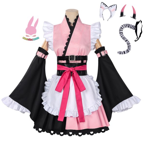 画像2: cosabc超かぐや姫！ 駒沢 乃依風 コスプレ衣装 イベント 演出服 二次会 コスチューム パーティー ハロウィン (2)