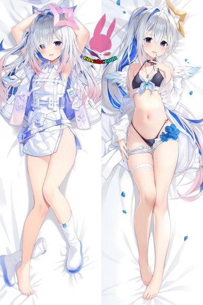 画像1: cosabc  等身抱き枕カバー　 vtuber  天音 かなた あまね かなた【同人】等身大 抱き枕カバー 2wayトリコット 160×50cm 高品質 セクシー美女 (1)