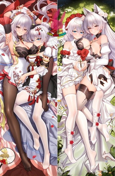 画像1: cosabc  等身抱き枕カバー　崩壊3rd 月下初擁 朔夜観星【同人】等身大 抱き枕カバー 2wayトリコット 160×50cm 高品質 セクシー美女 (1)