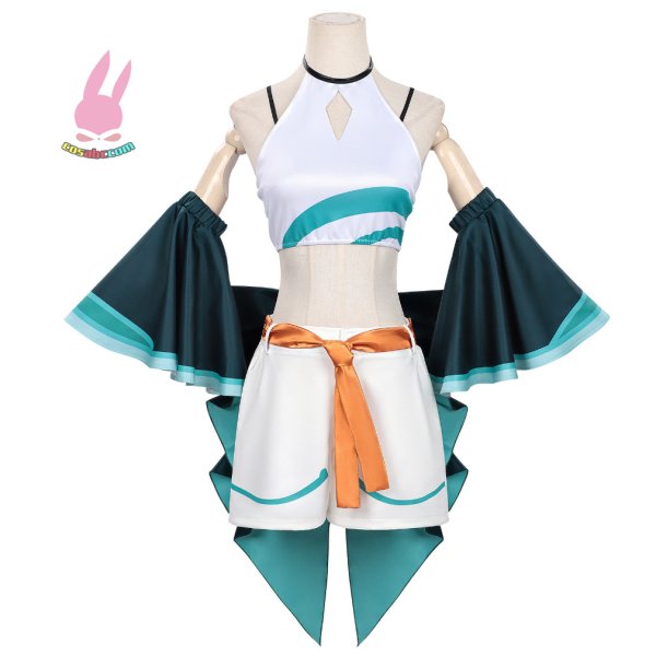 画像2: cosabc超かぐや姫！　月見ヤチヨ風 コスプレ衣装 イベント 演出服 二次会 コスチューム パーティー ハロウィン (2)