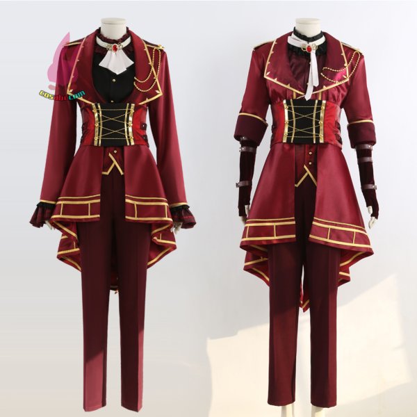 画像1: cosabcあんさんぶるスターズ 影片 みか 斎宮 宗風 コスプレ衣装 イベント 演出服 二次会 コスチューム パーティー ハロウィン (1)