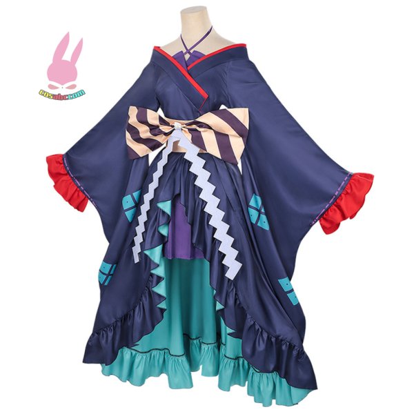 画像2: cosabc超かぐや姫！　かぐや　月見ヤチヨ風 コスプレ衣装 イベント 演出服 二次会 コスチューム パーティー ハロウィン (2)