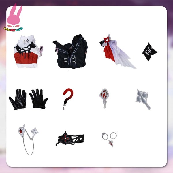 画像6: cosabc 崩壊:スターレイル 長夜月 衣装 イベント 演出服 二次会 コスチューム パーティー ハロウィン (6)