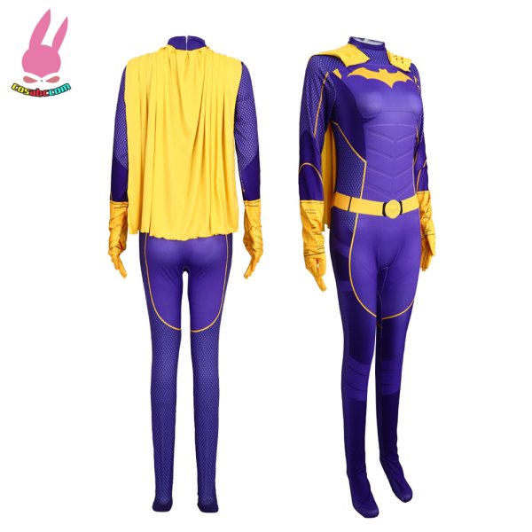 画像1: cosabc バットマン ゴッサムナイト バットウーマン　コスプレ衣装 服コスチューム イベント パーティー 変装 二次元 (1)