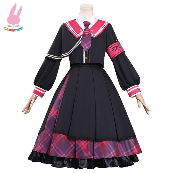画像1: cosabc魔法少女ノ魔女裁判　二階堂ヒロ風 コスプレ衣装 イベント 演出服 二次会 コスチューム パーティー ハロウィン (1)