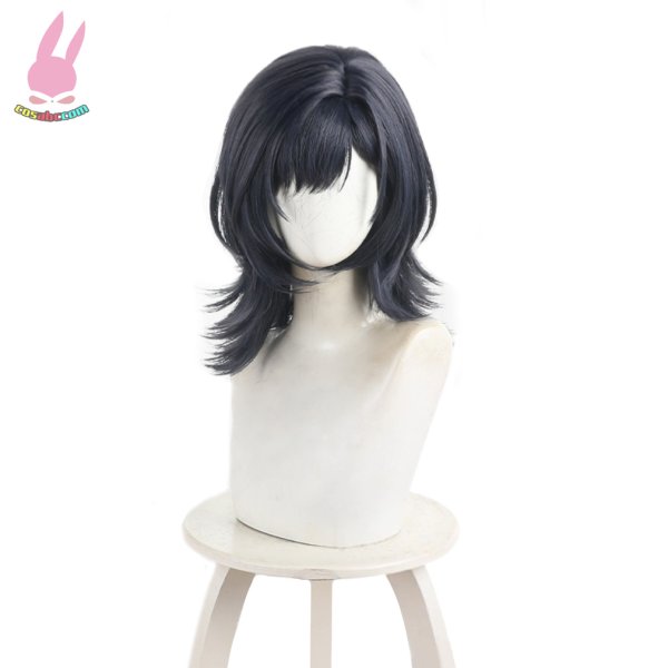 画像2: cosabc千歳くんはラムネ瓶のなか　七瀬悠月 ななせゆづき風 コスプレウィッグ かつら コスチューム イベント 変装 仮装 パーティー ハロウィン (2)