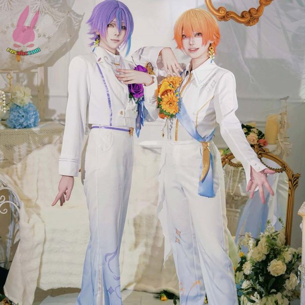 画像1: cosabcプロジェクトセカイ カラフルステージ!feat.天馬司 てんまつかさ　神代類 かみしろるい風 コスプレ衣装 イベント 演出服 二次会 コスチューム パーティー ハロウィン (1)