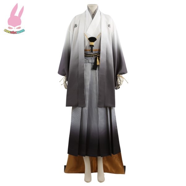 画像2: cosabcサイレントヒルf 狐面の男 常喜寿幸 つねよし ことゆき 着物風 コスプレ衣装 イベント 演出服 二次会 コスチューム パーティー ハロウィン (2)
