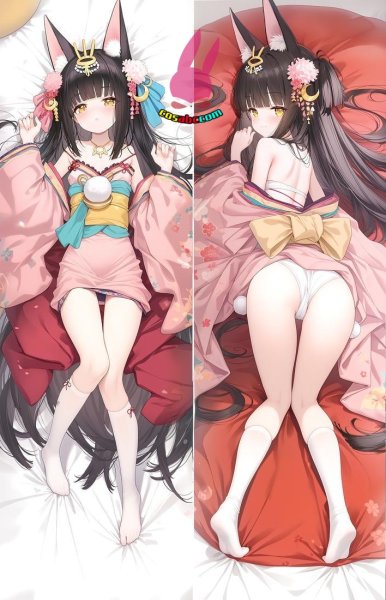 画像1: cosabc  等身抱き枕カバー　アズールレーン  長門    ながと【同人】等身大 抱き枕カバー 2wayトリコット 160×50cm 高品質 セクシー美女 (1)
