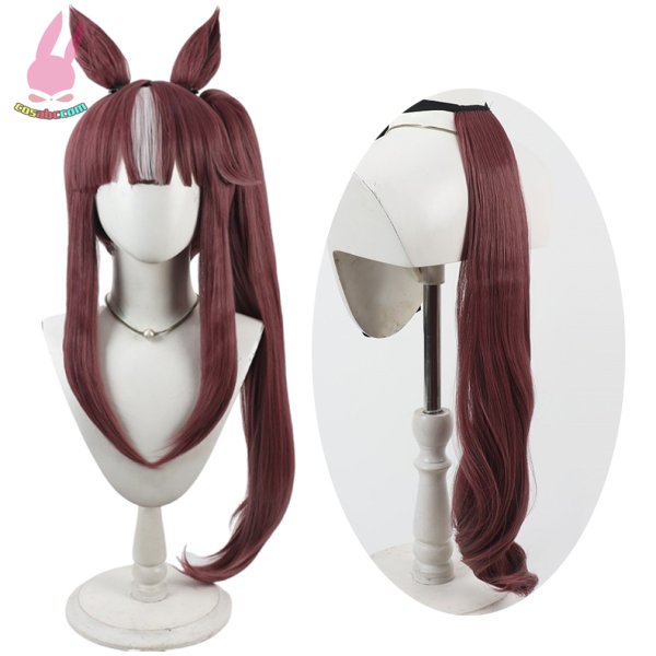 画像3: cosabcウマ娘 プリティーダービー　ラッキーライラック　風 コスプレウィッグ かつら コスチューム イベント 変装 仮装 パーティー ハロウィン (3)