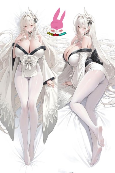 画像1: cosabc  等身抱き枕カバー　アズールレーン   白鳳     はくほう【同人】等身大 抱き枕カバー 2wayトリコット 160×50cm 高品質 セクシー美女 (1)