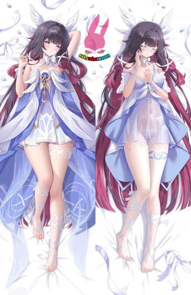 画像1: cosabc  等身抱き枕カバー　原神 げんしん  コロンビーナ・ハイポセレニア【同人】等身大 抱き枕カバー 2wayトリコット 160×50cm 高品質 セクシー美女 (1)