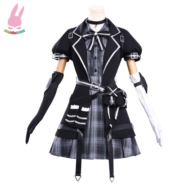 画像2: cosabc魔法少女ノ魔女裁判　クロベナノカ風 コスプレ衣装 イベント 演出服 二次会 コスチューム パーティー ハロウィン (2)