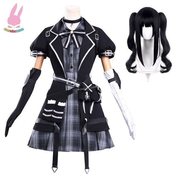 画像1: cosabc魔法少女ノ魔女裁判　クロベナノカ風 コスプレ衣装 イベント 演出服 二次会 コスチューム パーティー ハロウィン (1)