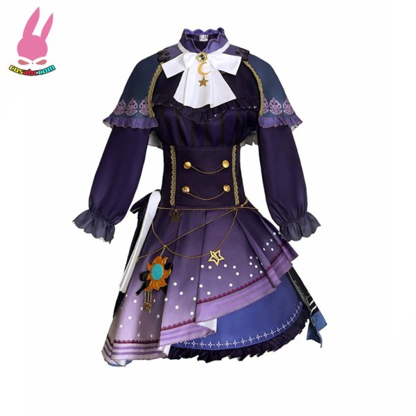 画像4: cosabcプロジェクトセカイ カラフルステージ!　暁山瑞希 あきやまみずき　風 コスプレ衣装 イベント 演出服 二次会 コスチューム パーティー ハロウィン (4)