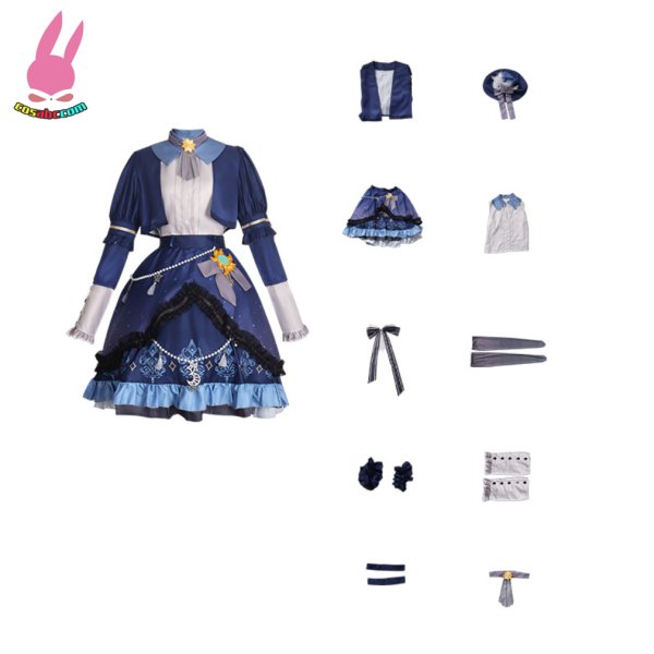 画像9: cosabcプロジェクトセカイ カラフルステージ!　暁山瑞希 あきやまみずき　風 コスプレ衣装 イベント 演出服 二次会 コスチューム パーティー ハロウィン (9)