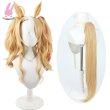 画像2: cosabcウマ娘 プリティーダービー フサイチパンドラ風 コスプレウィッグ かつら コスチューム イベント 変装 仮装 パーティー ハロウィン (2)