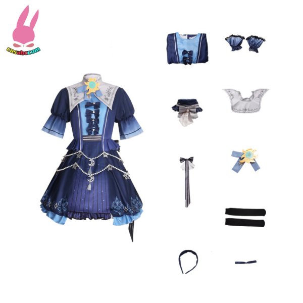 画像7: cosabcプロジェクトセカイ カラフルステージ!　暁山瑞希 あきやまみずき　風 コスプレ衣装 イベント 演出服 二次会 コスチューム パーティー ハロウィン (7)