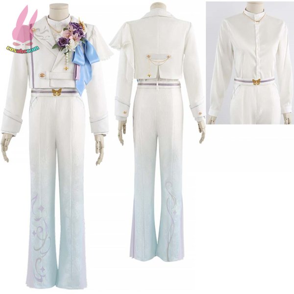 画像1: cosabcプロジェクトセカイ 神代類 かみしろるい 風 コスプレ衣装 イベント 演出服 二次会 コスチューム パーティー ハロウィン (1)