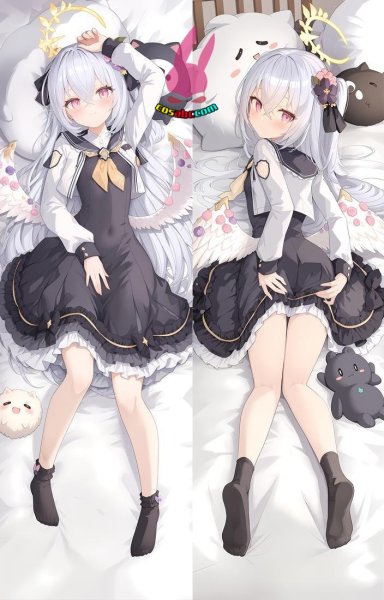 画像1: cosabc  等身抱き枕カバー　アズールレーン  白洲アズサ  しらすあずさ【同人】等身大 抱き枕カバー 2wayトリコット 160×50cm 高品質 セクシー美女 (1)
