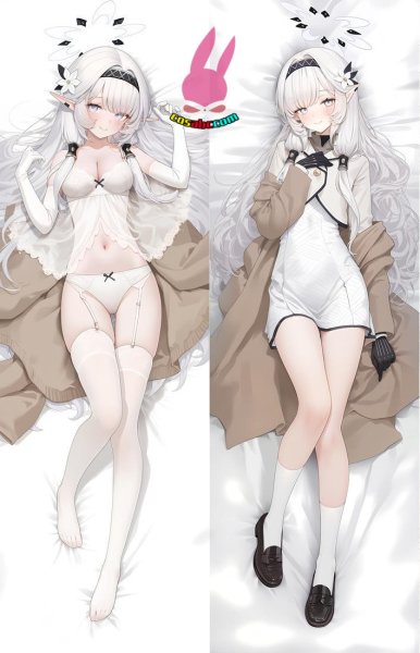 画像1: cosabc  等身抱き枕カバー　アズールレーン  明星ヒマリ　あけぼしひまり【同人】等身大 抱き枕カバー 2wayトリコット 160×50cm 高品質 セクシー美女 (1)