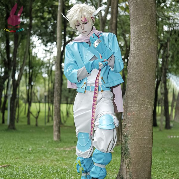 画像2: cosabcジョジョの奇妙な冒険　シーザー・アントニオ・ツェペリ風 コスプレ衣装 イベント 演出服 二次会 コスチューム パーティー ハロウィン (2)