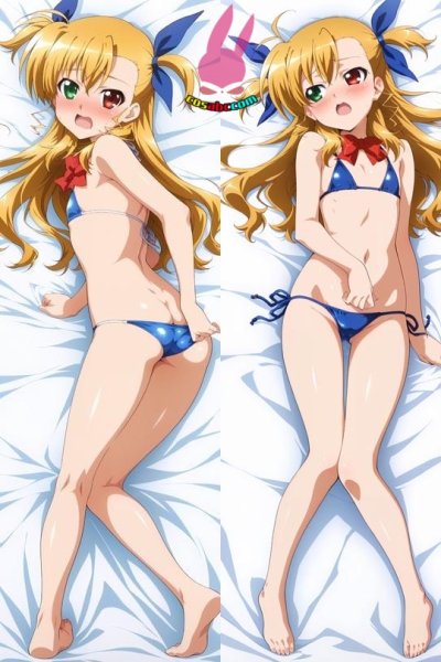 画像1: cosabc  等身抱き枕カバー　ヴィヴィオ【同人】等身大 抱き枕カバー 2wayトリコット 160×50cm 高品質 セクシー 美女 (1)