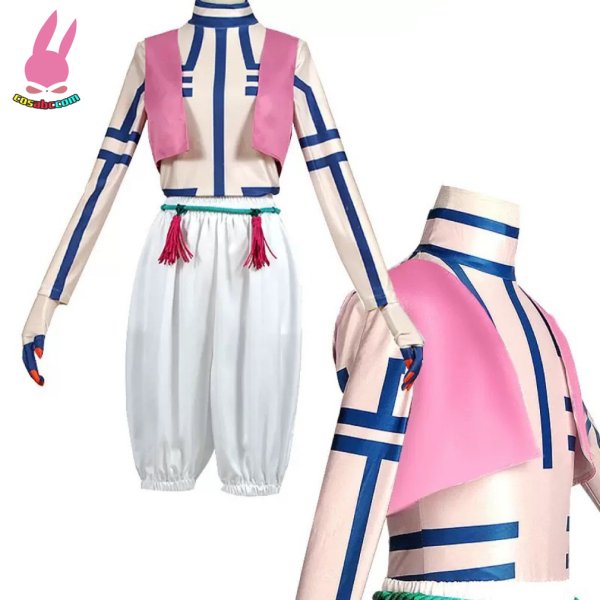 画像1: cosabc鬼滅の刃 風 猗窩座 あかざ風 コスプレ衣装 イベント 演出服 二次会 コスチューム パーティー ハロウィン (1)
