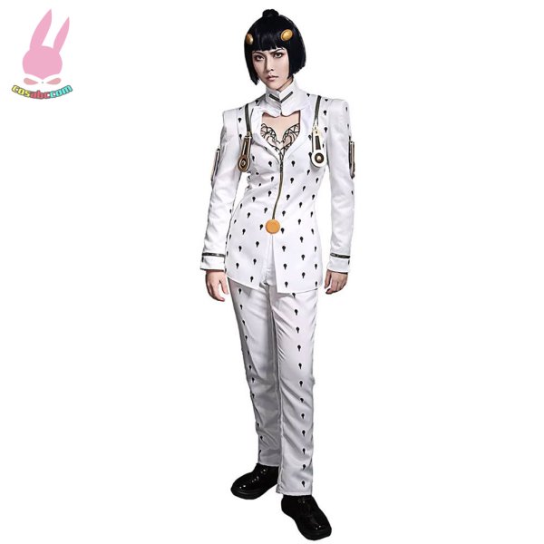 画像1: cosabcジョジョの奇妙な冒険　ブローノ・ブチャラティ風 コスプレ衣装 イベント 演出服 二次会 コスチューム パーティー ハロウィン (1)