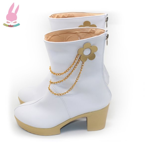 画像2: cosabcK-POPガールズ!デーモン・ハンターズ　ミイラ Mira風 コスプレ靴 コスチューム コスプレシューズ イベント ハロウィン (2)