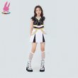 画像2: cosabcKPOPガールズ デーモン・ハンターズ ルミ ミラ ゾーイ 風 コスプレ衣装 イベント 演出服 二次会 コスチューム パーティー ハロウィン (2)
