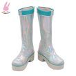 画像1: cosabc学園アイドルマスター月村 手毬 つきむら てまり 風 コスプレ靴 コスチューム コスプレシューズ イベント ハロウィン (1)