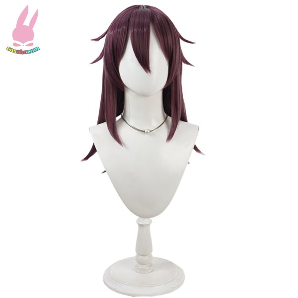 画像2: cosabc対魔忍 水城ゆきかぜ風 コスプレウィッグ かつら コスチューム イベント 変装 仮装 パーティー ハロウィン (2)