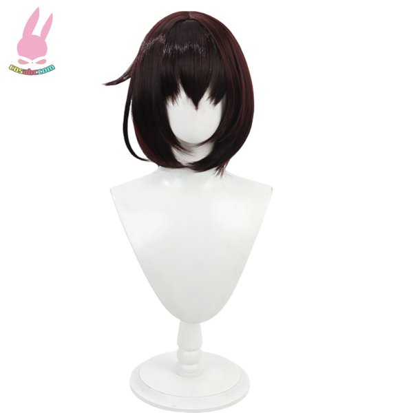 画像2: cosabc対魔忍ユキカゼ風 コスプレウィッグ かつら コスチューム イベント 変装 仮装 パーティー ハロウィン (2)