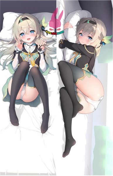 画像1: cosabc  等身抱き枕カバー　崩壊：スターレイル  ホタル【同人】等身大 抱き枕カバー 2wayトリコット 160×50cm 高品質 セクシー美女 (1)