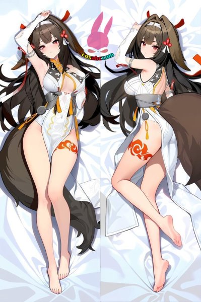 画像1: cosabc  等身抱き枕カバー　ゼンレスゾーンゼロ  葉瞬光 よう・しゅんこう【同人】等身大 抱き枕カバー 2wayトリコット 160×50cm 高品質 セクシー美女 (1)