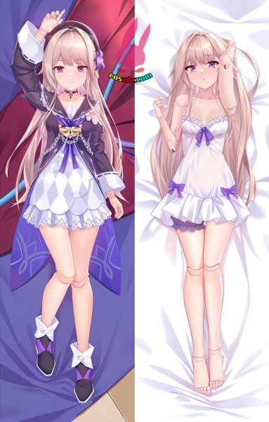 画像1: cosabc  等身抱き枕カバー　崩壊：スターレイル  ヘルタ【同人】等身大 抱き枕カバー 2wayトリコット 160×50cm 高品質 セクシー美女 (1)