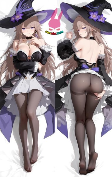 画像1: cosabc  等身抱き枕カバー　崩壊：スターレイル  マダム・ヘルタ【同人】等身大 抱き枕カバー 2wayトリコット 160×50cm 高品質 セクシー美女 (1)