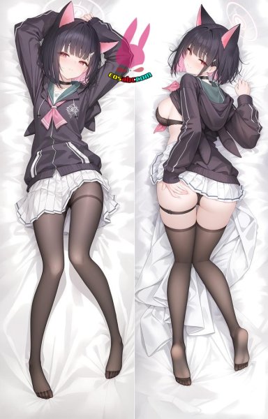 画像1: cosabc  等身抱き枕カバー　アズールレーン  杏山カズサ　きょうやまかずさ【同人】等身大 抱き枕カバー 2wayトリコット 160×50cm 高品質 セクシー美女 (1)