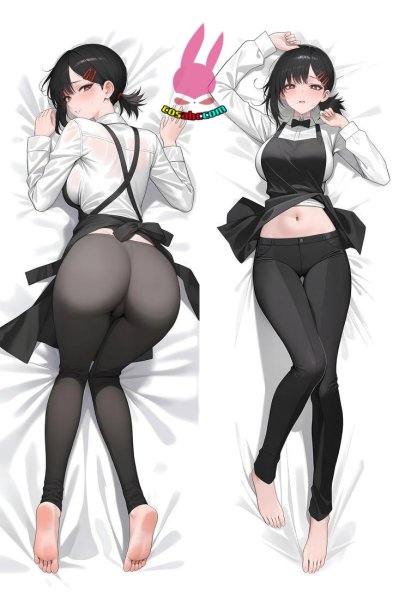 画像1: cosabc  等身抱き枕カバー　チェンソーマン  東山コベニ ひがしやまこべに【同人】等身大 抱き枕カバー 2wayトリコット 160×50cm 高品質 セクシー美女 (1)