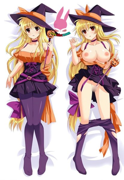 画像1: cosabc  等身抱き枕カバー　魔法少女リリカルなのは  フェイト・テスタロッサ・ハラオウン【同人】等身大 抱き枕カバー 2wayトリコット 160×50cm 高品質 セクシー美女 (1)