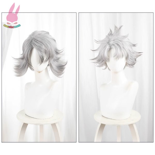 画像3: cosabcガチアクタ ルド風 コスプレウィッグ かつら コスチューム イベント 変装 仮装 パーティー ハロウィン (3)
