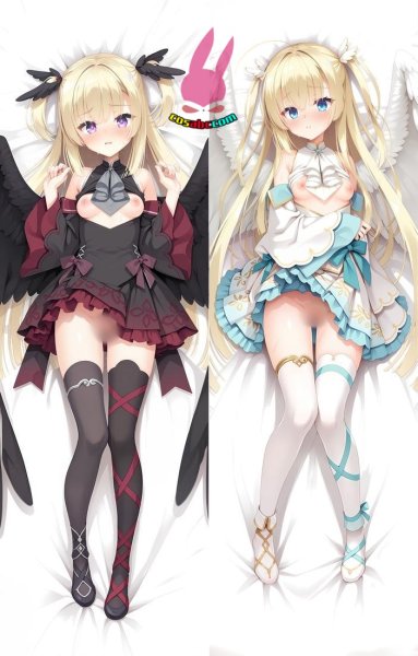 画像1: cosabc  等身抱き枕カバー　天使☆騒々 RE-BOOT  白雪乃愛 しらゆきのあ【同人】等身大 抱き枕カバー 2wayトリコット 160×50cm 高品質 セクシー美女 (1)